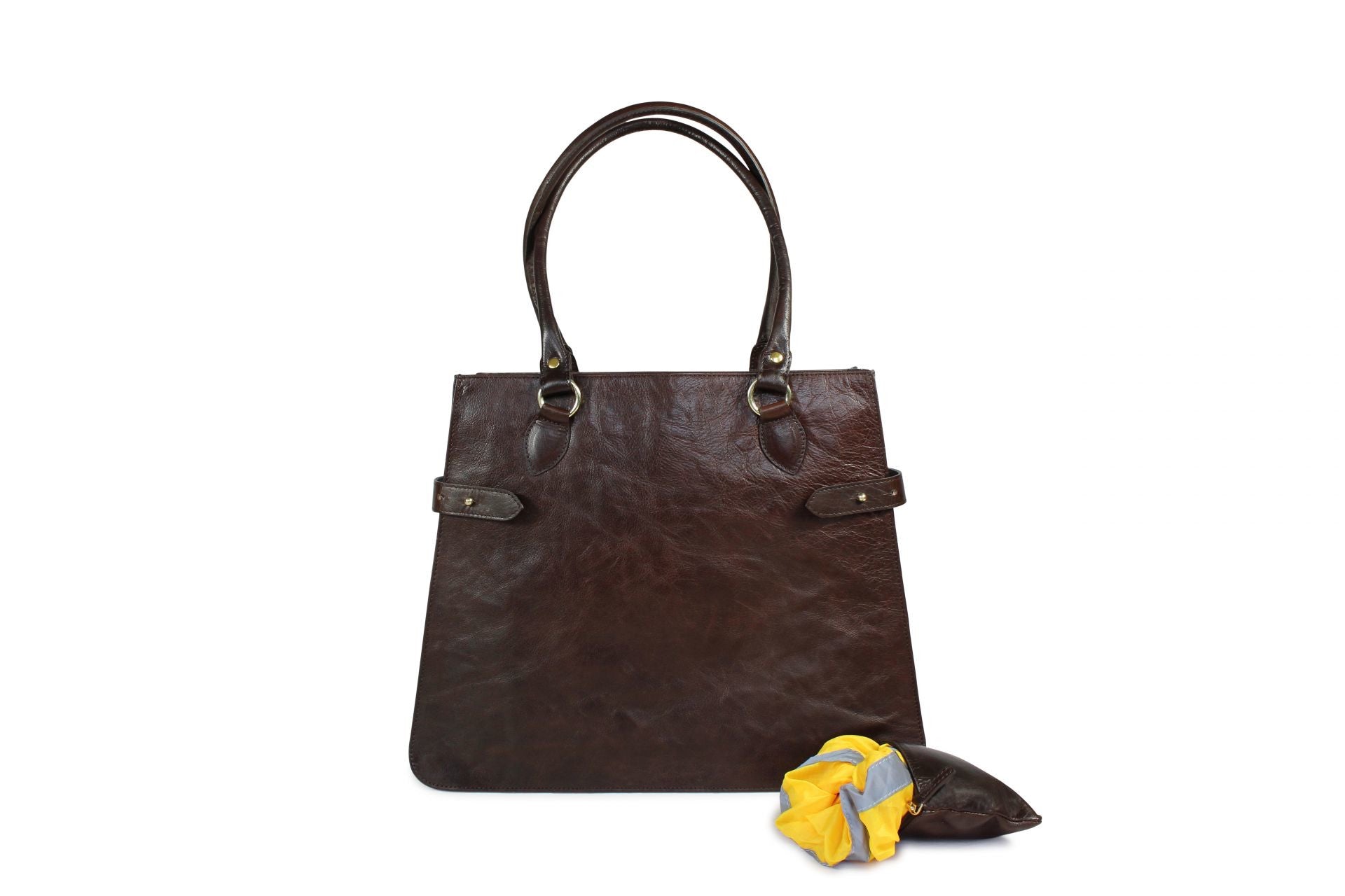 Dorothy - Dark Brown Leather Handbag