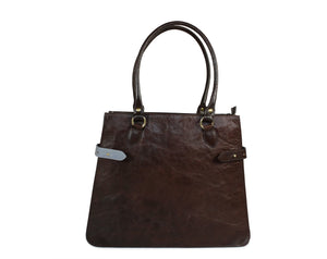 Dorothy - Dark Brown Leather Handbag